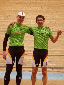 Philipp Klein und Gert Seifert - Sieger im Madison