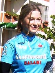 Petra Franke (Archivbild) fuhr beim Bergzeitfahren zu ihrem vierten Landesmeistertitel 2005