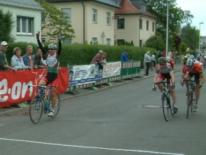 Sieg von Max Peters beim "Großen Preis von Debschwitz"