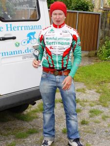 Lukas Hoffmann auf Platz zwei (Foto: Hans Will)