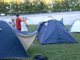 Lagerfeuer und Knüppelkuchen - Zur Einstimmung für die großen Ferien Zelten auf der Radrennbahn