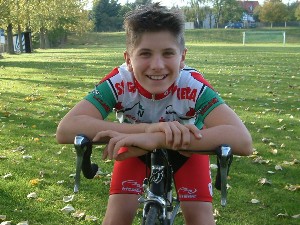 Jakob H&ouml;fer vom SSV Gera 1990 ist Th&uuml;ringens bester Radsportler in der U13