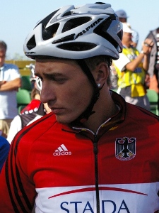 Nils Plötner bei der Junioren EM im BDR-Trikot