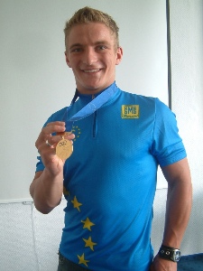 Geraer René Enders krönte sein Europameisterschaftsdebüt mit Titel