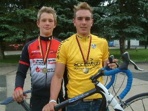 John Degenkolb und Florian Harbig mit Gold und Bronze bei der Deutschen Meisterschaft im Zeitfahren der Junioren 2007