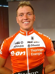 Geraer Marcel Barth vom Thüringer Energie Team 2007 wieder angriffslustig.