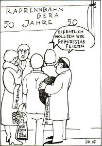 Cartoon "Eigentlich wollten wir Geburtstag feiern..."