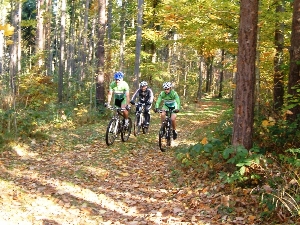 Mountainbikestrecke im Geraer Stadtwald wird eröffnet.