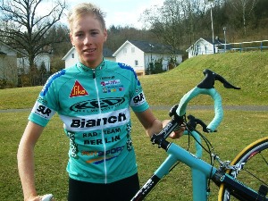 Björn Gollhardt startet in der Saison 2008 für das Rad-Team KED Bianchi Berlin.