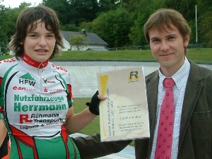 Carolin Henkel wurde vom Förderkreis Radsport Gera e.V. zum Geraer Nachwuchsradsportler des Monats Juli gewählt.