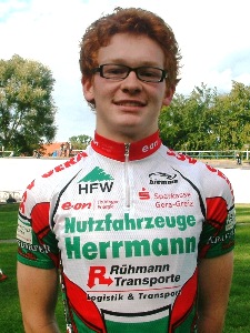 Gold und Landesmeistertitel bei Thüringer Straßenmeisterschaft der Junioren für Florian Dietsch.