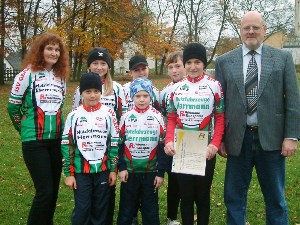 Joseline Oeser wurde vom Förderkreis Radsport Gera e.V. zum Geraer Nachwuchsradsportler des Monats September gewählt.