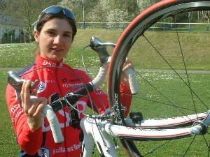 Radprofi Tina Liebig bekennt sich zu Gera.