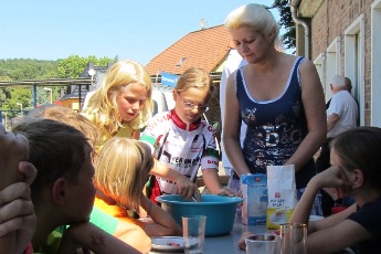Russische Eierkuchen zum Mittag