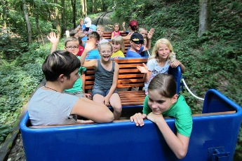 Parkeisenbahn im Tierpark Gera