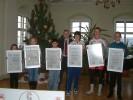 Ehrung der besten Geraer Nachwuchsradsportler 2008 mit den Pokalen der Zeitungsgruppe Thüringen